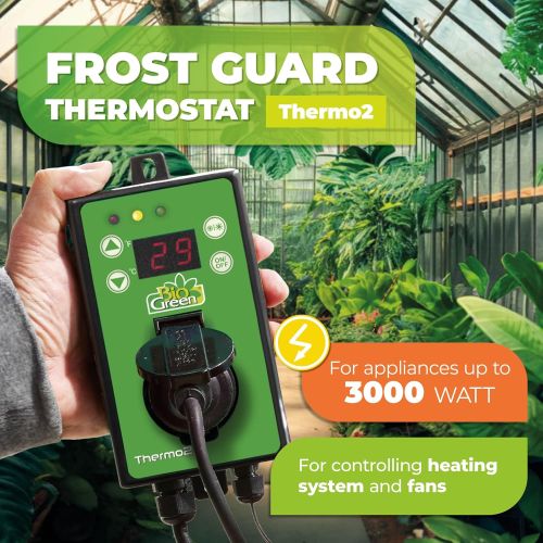 Thermo2 Digital Thermostat for Electric Heaters and Fans