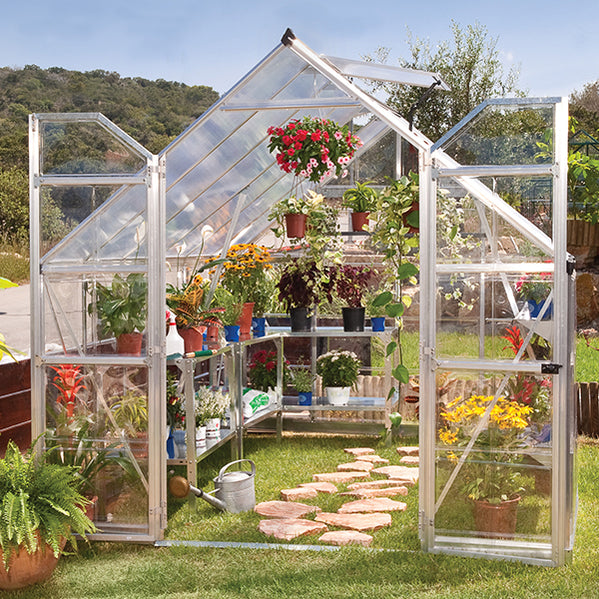 Polycarbonate Greenhouses | Perspex Greenhouse | Lean To Greenhouses ...